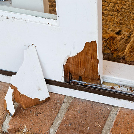 If not regularly maintained or painted, timber becomes dry and brittle and breaks easily. In this feature we show you have to fix damage to a timber sliding door.