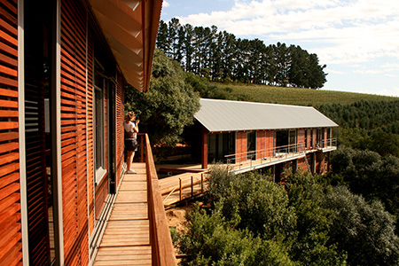 HOME-DZINE | Timber Homes - Hidden Valley Wine Farm, located on the slopes of the Helderberg Mountain near Stellenbosch