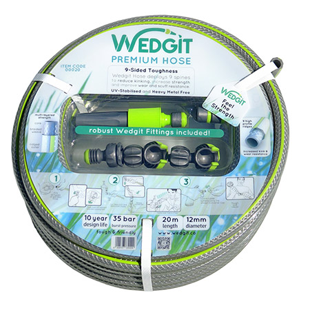 Wedgit - the toughest leak-free garden system