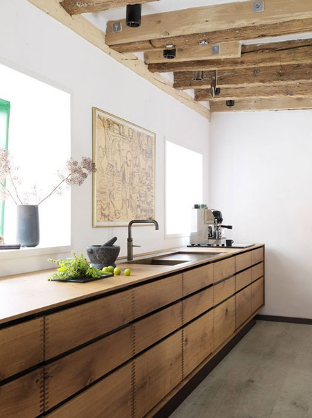 Plywood kitchen designs
