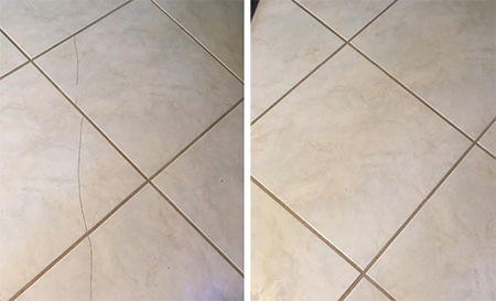 repair chipped or cracked tile