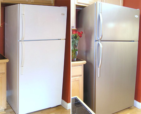 You don't have to buy new appliances to update your kitchen, simply apply Rust-Oleum Appliance Epoxy spray to give appliances a new look!