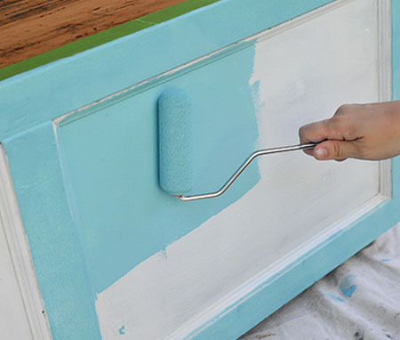 paint secondhand furniture