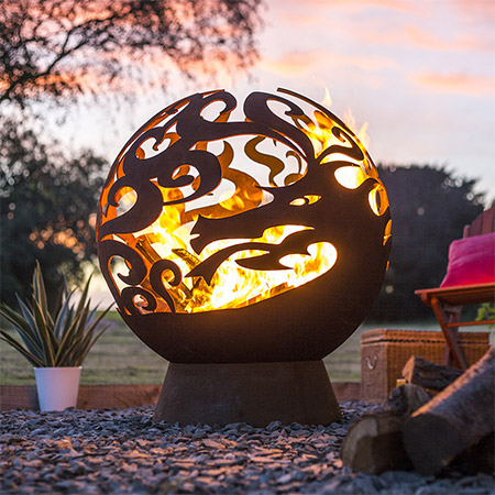 Fireglobes and they are making an appearance in gardens around the world