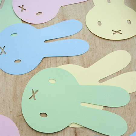 Add colourful Easter fun to your celebrations with this easy bunny garland. The kids will hop with delight!