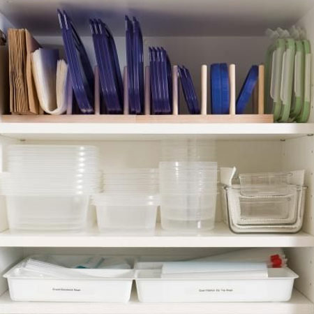 Organise your Tupperware cupboard