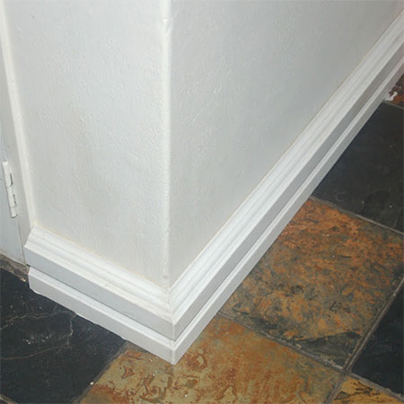 how to install over skirting