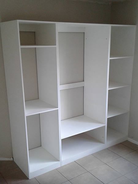 how to built in cupboards or wardrobes