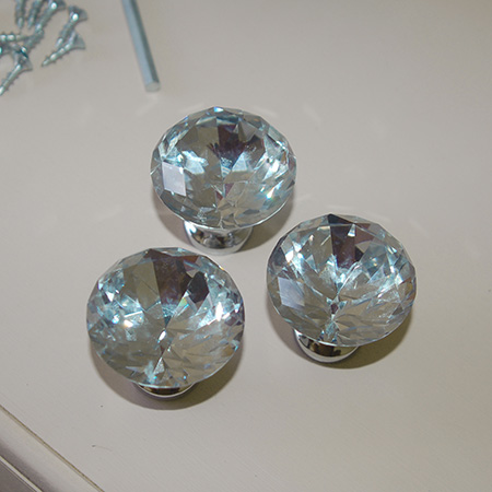 gelmar crystal cone knobs