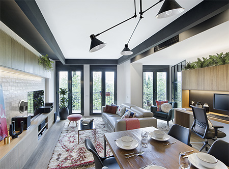interior design for open plan living