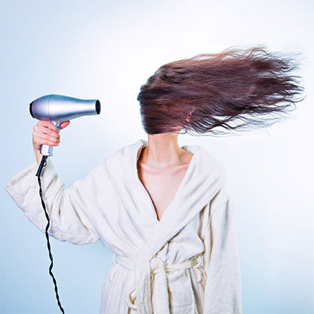 The number one cause of a blocked shower drain is hair... long hair - so brush before you shower!