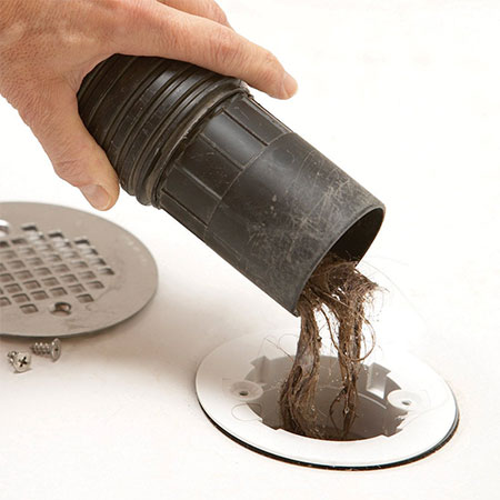use a wet and dry vacuum to Clear a Blocked Shower Drain