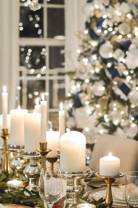 add sparkle to christmas table