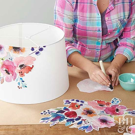 Where can you use Decoupage?