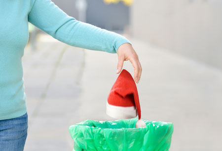 recycle christmas waste properly