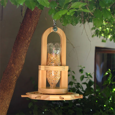 unique bird feeder diy project