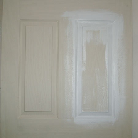 perfect painted finish for doors