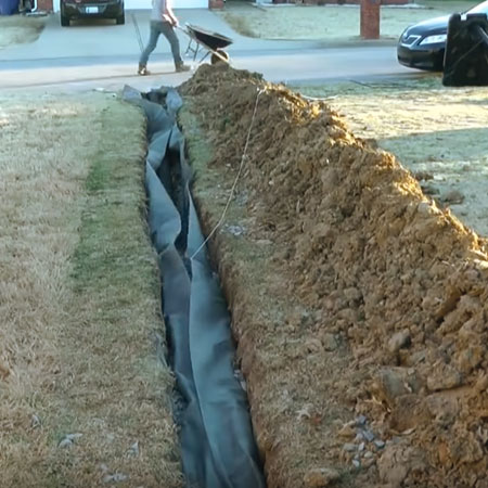 install french drain