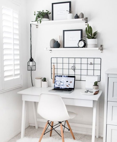 create display for home office