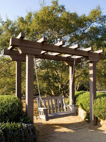 build garden swing
