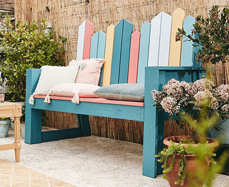 Quick and Easy Garden Bench