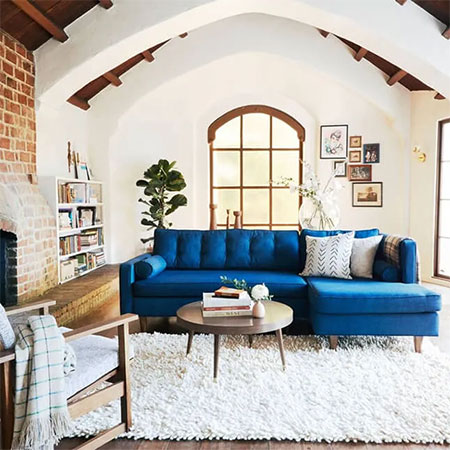 choose a corner sofa that fits into the room