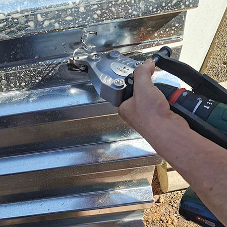 How to Cut IBR Sheet or Roofing with Ease