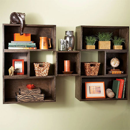 Make Easy Box Shelves for Storage in any Room
