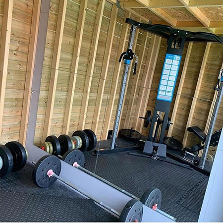 Do Your Workout Or Have A Gym In A Shed