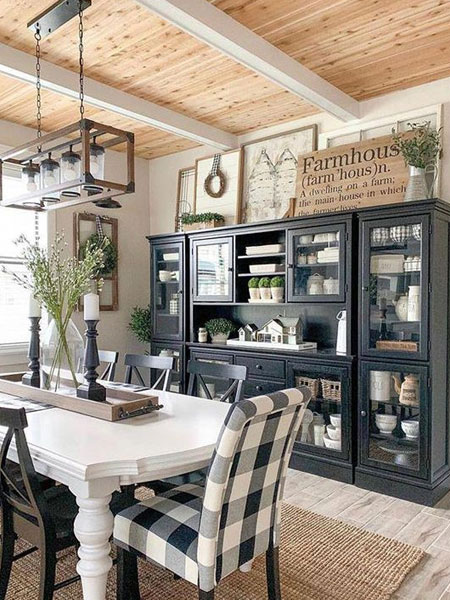 Clever storage ideas for dining room