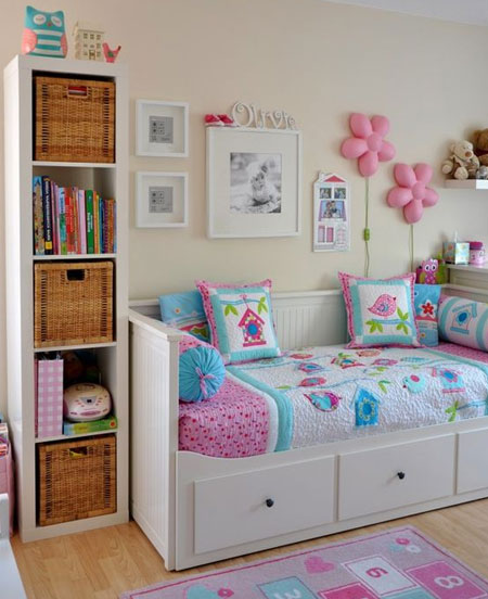pretty colours for little girls bedroom