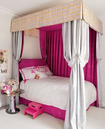 canopy bed for little girls