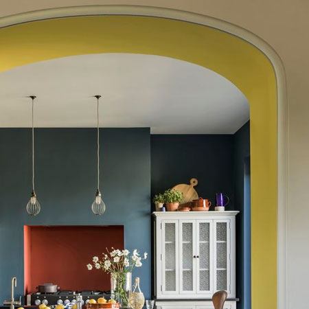 paint arch in bold colour