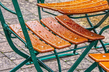 protect garden furniture from moisture