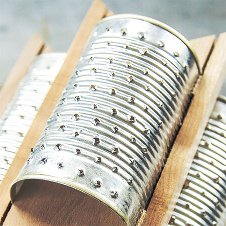 how to make tin can cheese grater