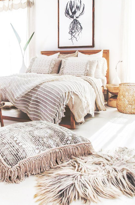 organic textiles for bedroom
