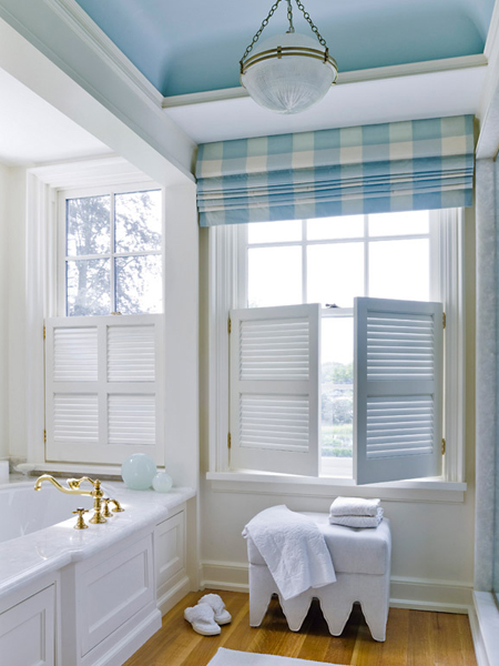 best window treatments for bathrooms