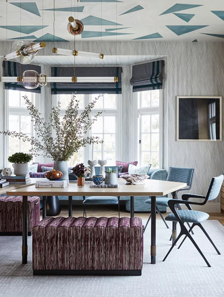 How to Style a Dining Table When Not in Use