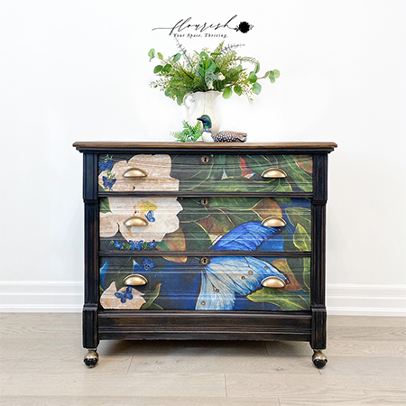 How to use Decoupage for Insta-Worthy Furniture