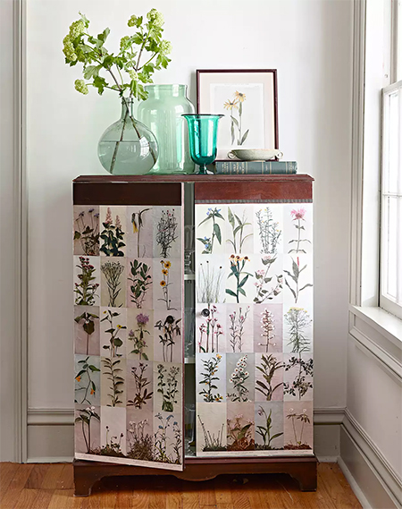 how to decoupage on furniture