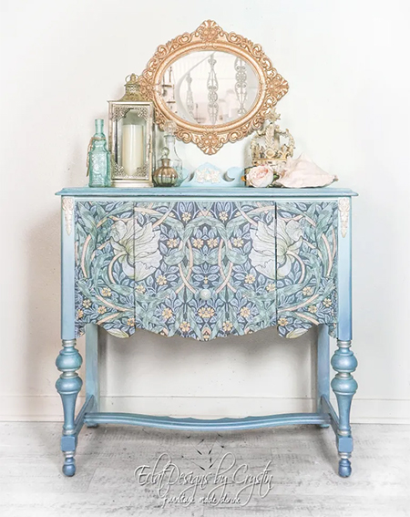 ideas for decoupage on furniture