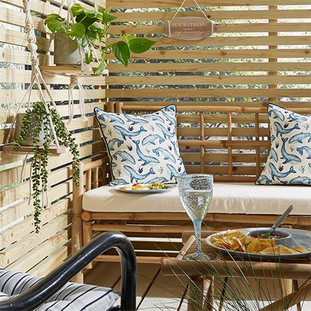how to add privacy to balcony or terrace