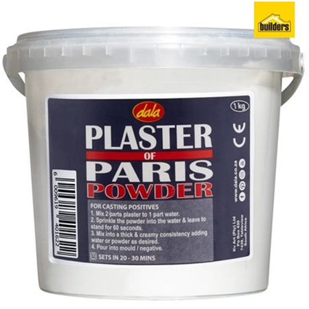how to use plaster of paris