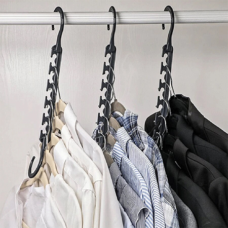 collapsible clothes hanger
