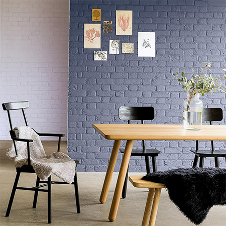 how to paint brick walls