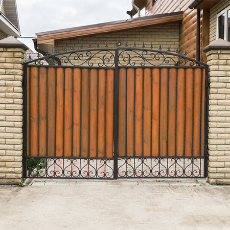 Driveway gates not only protect and provide security but can also up curb appeal