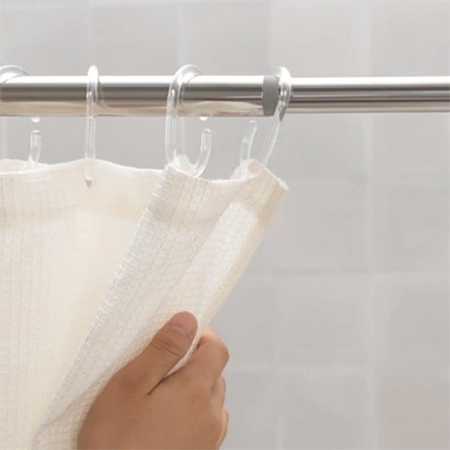 how to clean shower rail