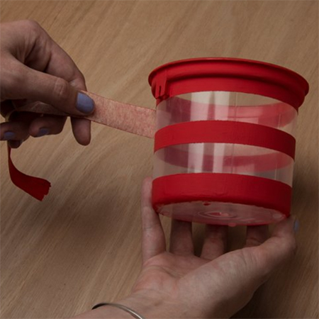 Recycling Crafts Using Plastic Food Containers
