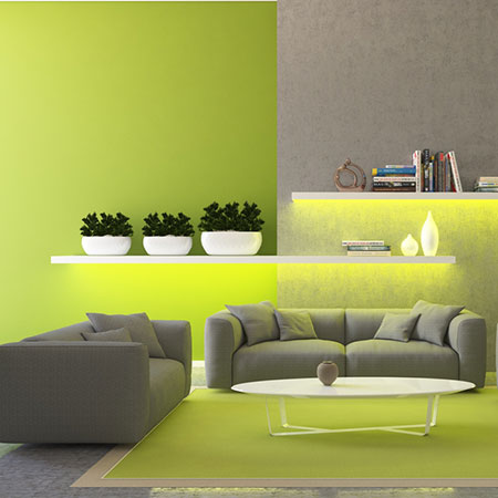 If your home needs a pop or two of colour... go fluorescent!
