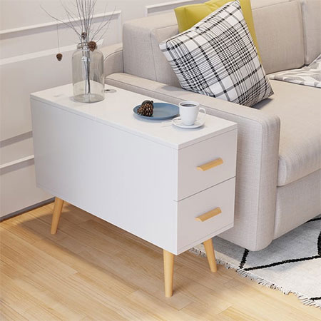 Make a Storage Side Table for a Living Room